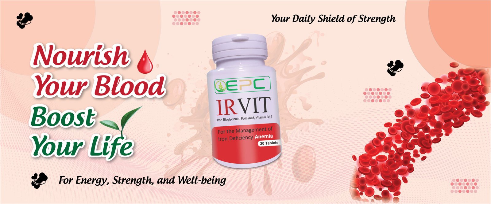 Premium energy-boosting nutritional supplement by Eastprime Care for daily health, vitality, stamina, and wellness.