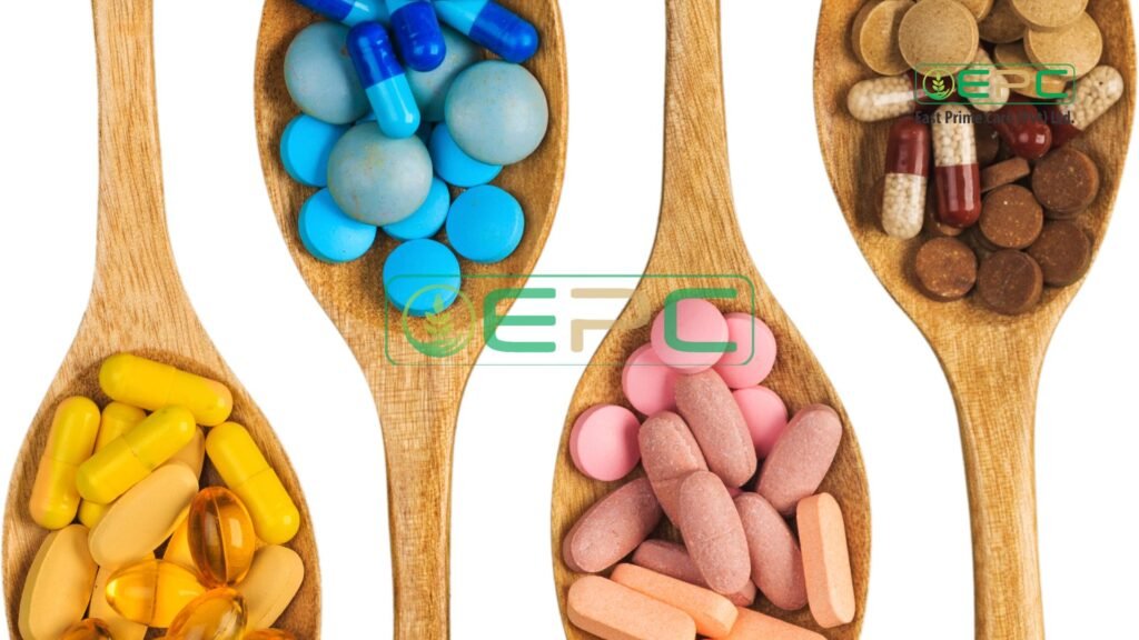 Best multivitamin for brain health and memory in Pakistan with calcium tablets for bone strength and daily nutrition supplements for improved focus and immunity support