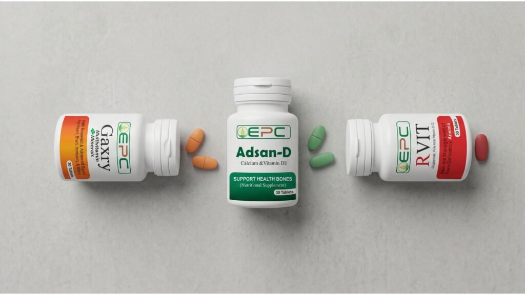 Best tablets for vitamin D deficiency in Karachi supporting bone health, immunity, and calcium absorption for overall wellness.
