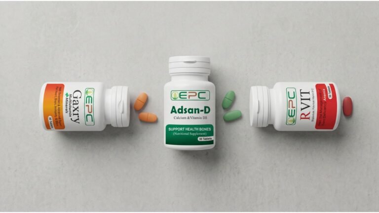 Best tablets for vitamin D deficiency in Karachi supporting bone health, immunity, and calcium absorption for overall wellness.