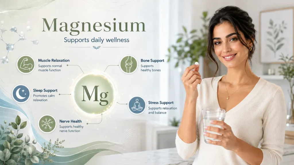 Top 10 magnesium supplements in Lahore for sleep muscle relaxation and nerve health